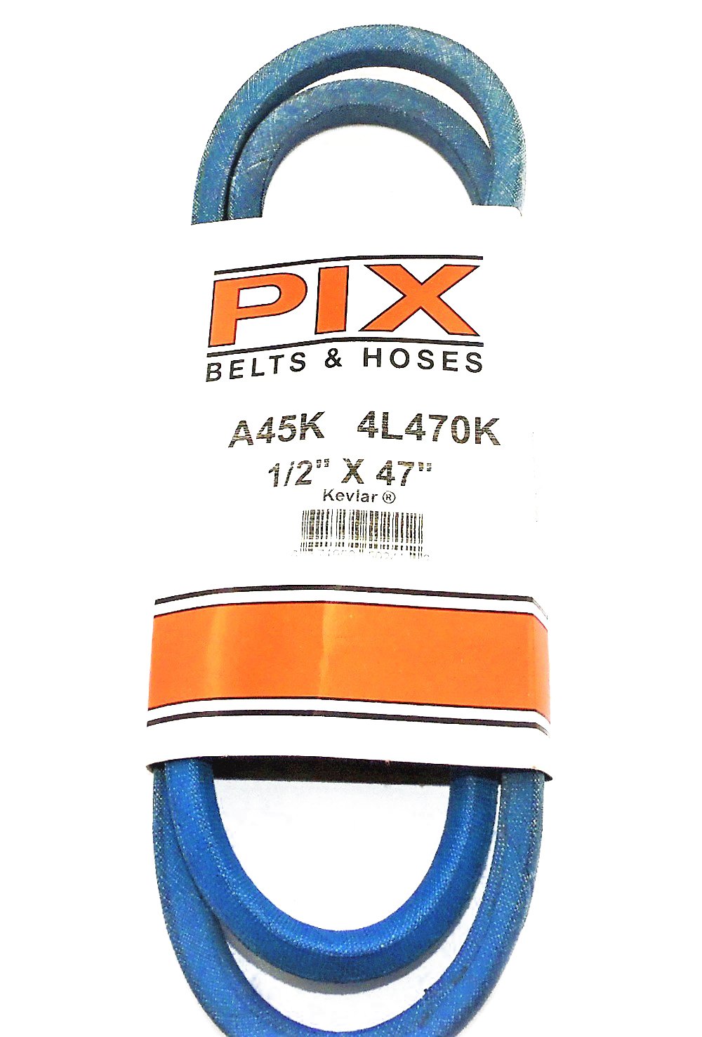 Amazon.com : Pix Kevlar V Belt Size A45K 1/2 x 47 in OC : Patio